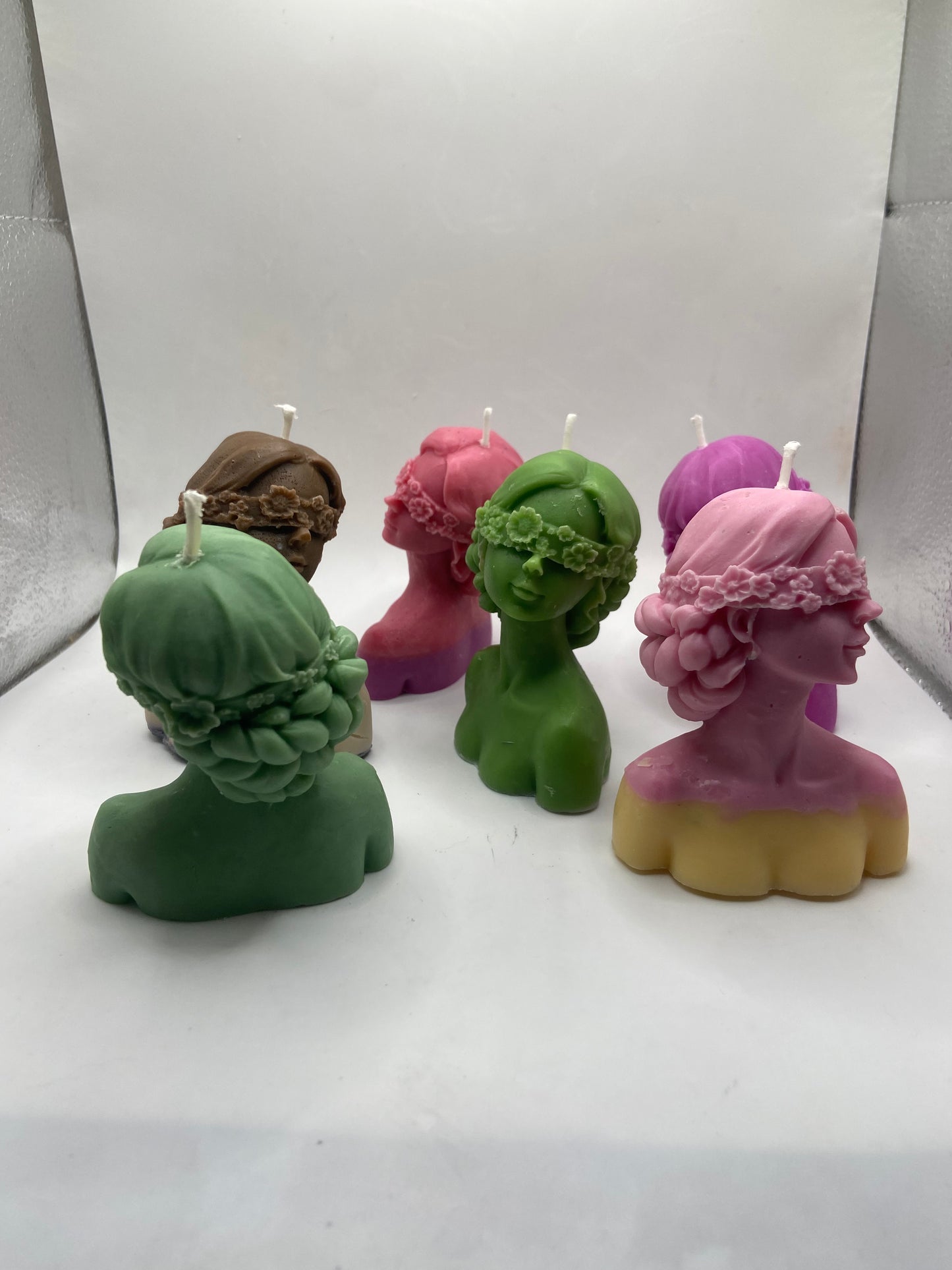 Blindfolded Woman Bust