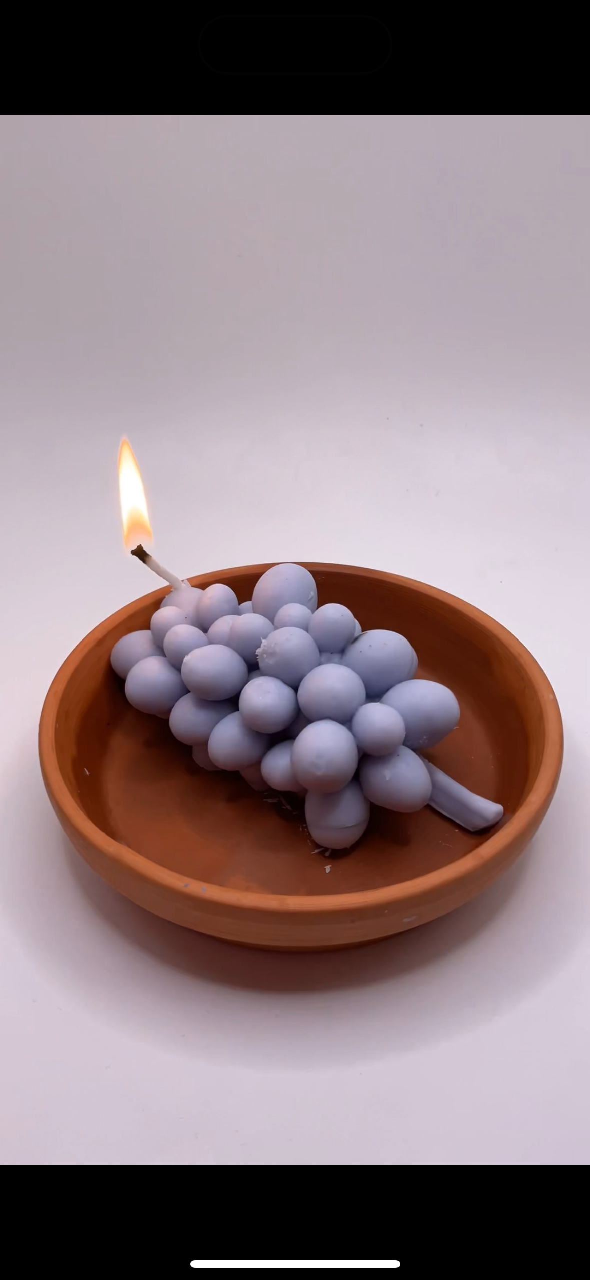 Grapes Candle