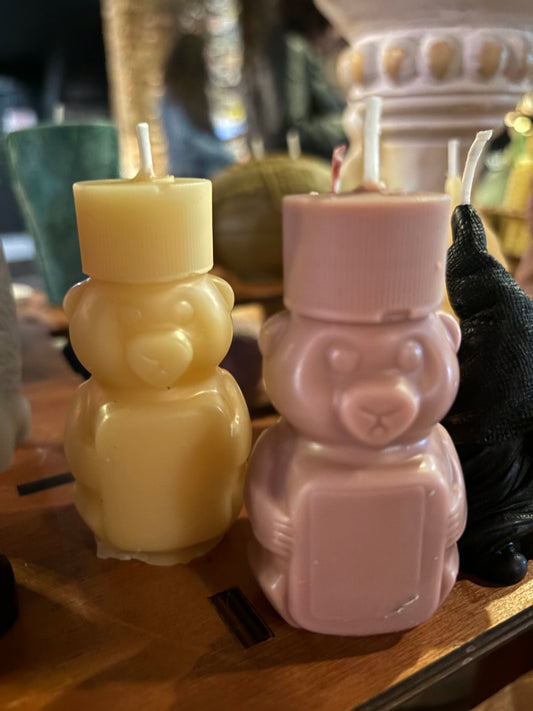 Mini Honey Bear Candle