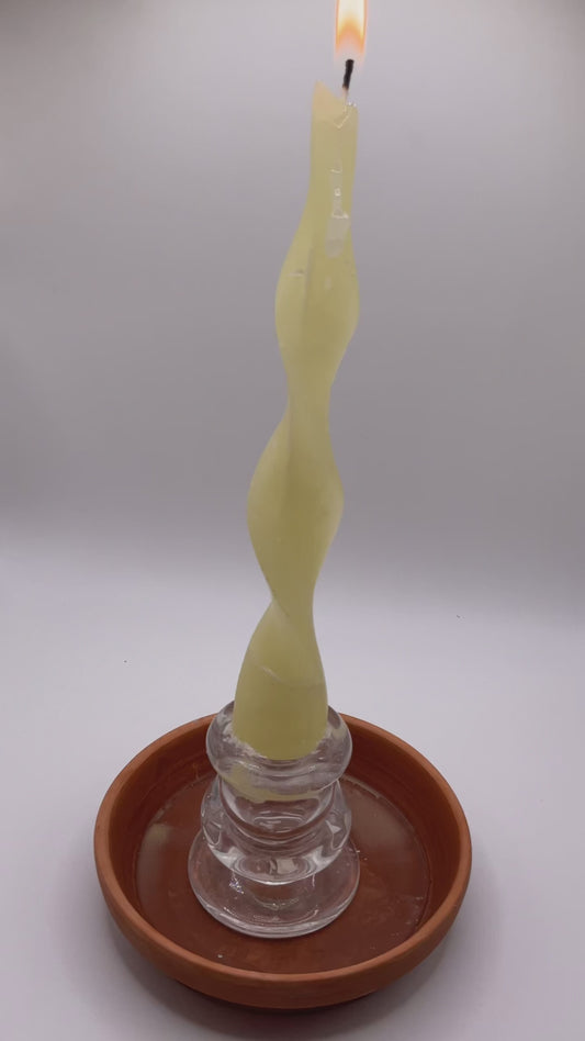 Swirled Candlestick